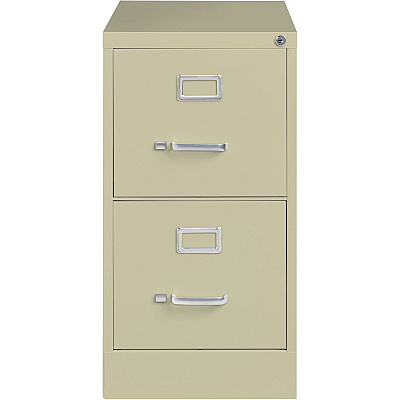 Lorell Fortress Series 25" Commercial-Grade Vertical File Cabinet (LLR60655)