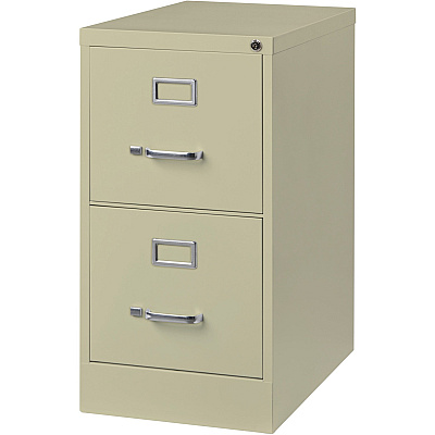 Lorell Fortress Series 25" Commercial-Grade Vertical File Cabinet (LLR60655)