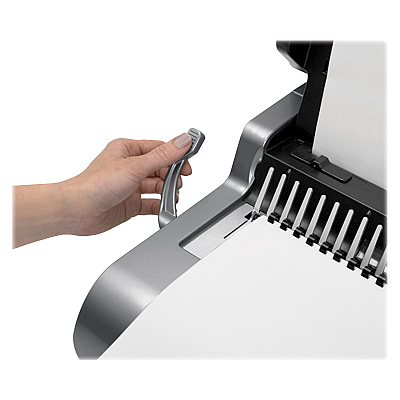 Fellowes Quasar E 500 Electric Comb Binding Machine w/ Starter Kit (FEL5216901)
