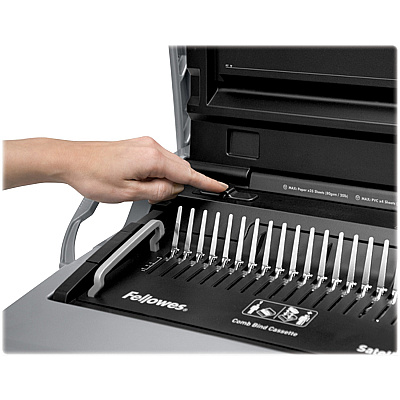 Fellowes Galaxy 500 Comb Binding Machine w/ Starter Kit (5218201)