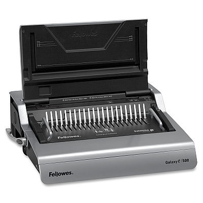 Fellowes Galaxy-E 500 Electric Comb Binding Machine w/ Starter Kit (5218301)