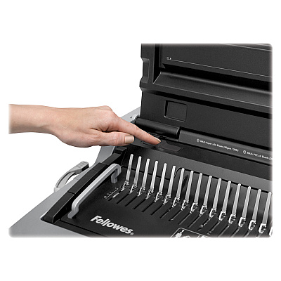 Fellowes Galaxy-E 500 Electric Comb Binding Machine w/ Starter Kit (5218301)