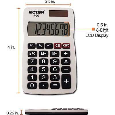 Victor 700 Pocket Calculator