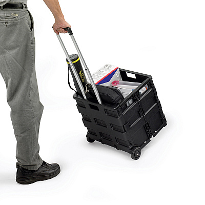 Safco Stow Away Folding Caddy (SAF4054BL)