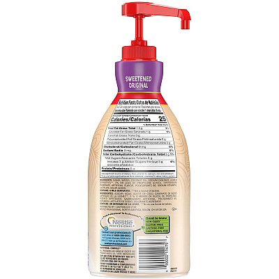 Coffee-mate Coffee-mate Sweetened Original Liquid Creamer Pump Bottle - Gluten-Free (NES13799)