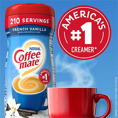 Coffee-mate Coffee-mate French Vanilla Powdered Creamer Canister (NES49390)