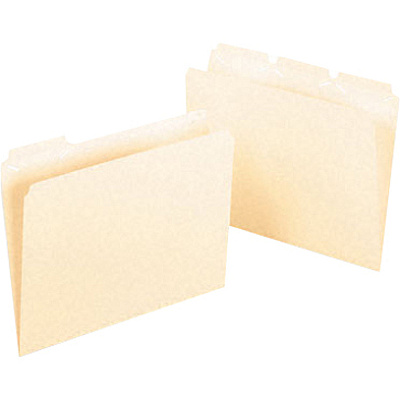 Pendaflex Ready-Tab 1/3 Tab Cut Letter Recycled Top Tab File Folder (PFX42336)