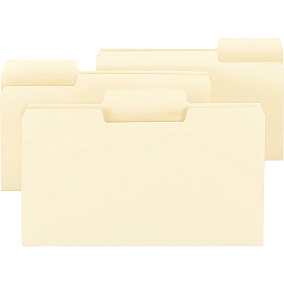 Smead SuperTab 1/3 Tab Cut Legal Recycled Top Tab File Folder (SMD15395)