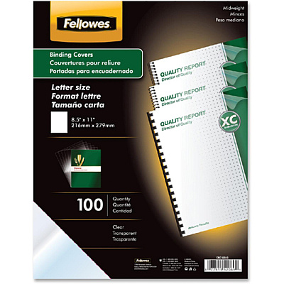 Fellowes Letter Report Cover (FEL52089)
