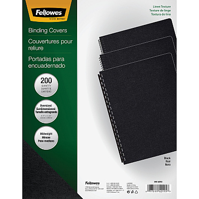 Fellowes Expressions Oversize Linen Presentation Covers (52115)