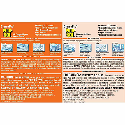 CloroxPro Pine-Sol All Purpose Cleaner (CLO41772CT)