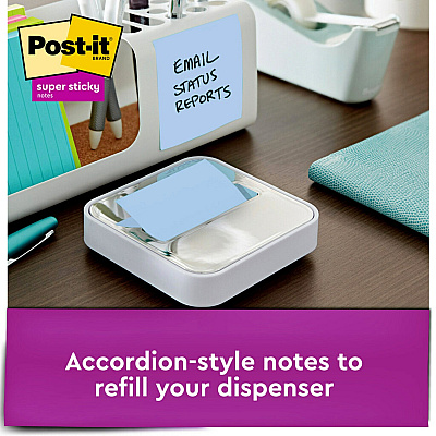 Post-it Super Sticky Dispenser Notes - Oasis Color Collection (MMMR3306SST)