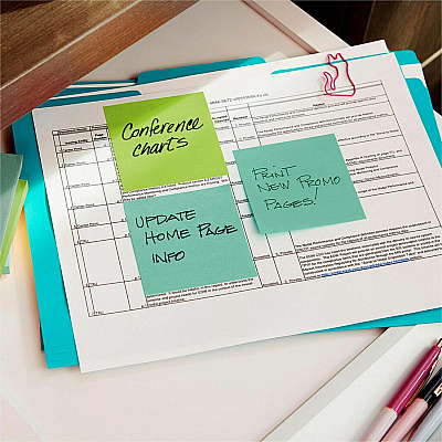 Post-it Dispenser Notes - Floral Fantasy Color Collection (MMMR33018AUCP)