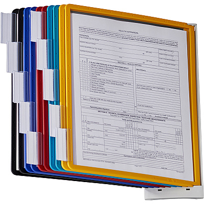 Durable SHERPA Wall Mounted Reference Display System (DBL554100)
