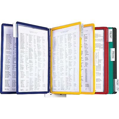 Durable SHERPA Wall Mounted Reference Display System (DBL554100)