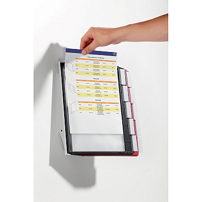 Durable SHERPA Wall Mounted Reference Display System (DBL554100)