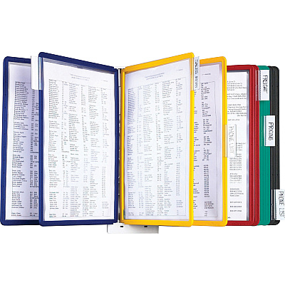 Durable SHERPA Wall Mounted Reference Display System (DBL554100)