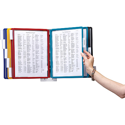 Durable SHERPA Wall Mounted Reference Display System (DBL554100)