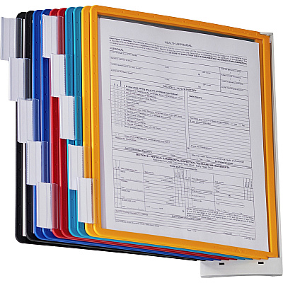 Durable SHERPA Wall Mounted Reference Display System (DBL554100)