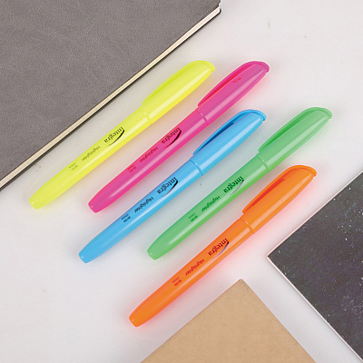Integra Pen Style Fluorescent Highlighters (ITA36180)
