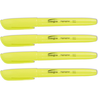 Integra Pen Style Fluorescent Highlighters (ITA36181)