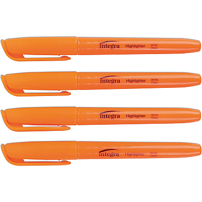 Integra Pen Style Fluorescent Highlighters (ITA36182)