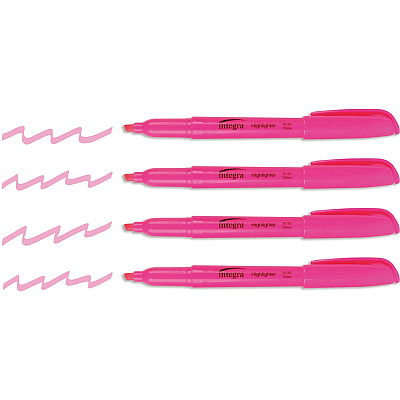 Integra Pen Style Fluorescent Highlighters (ITA36183)
