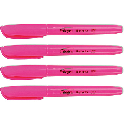 Integra Pen Style Fluorescent Highlighters (ITA36183)