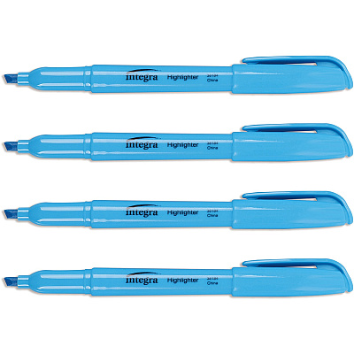 Integra Pen Style Fluorescent Highlighters (ITA36184)