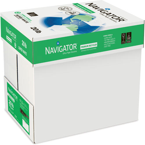 Navigator Inkjet, Laser Recycled Paper - Bright White - Recycled - 30% Recycled Content (NR1120)
