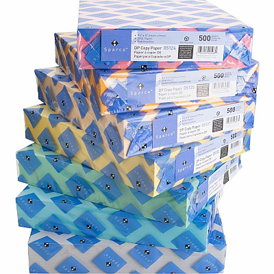Sparco Premium Grade Pastel Color Copy Paper (05122CT)