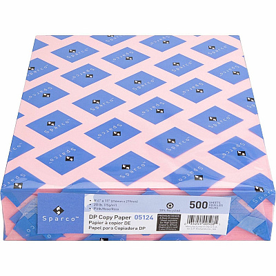 Sparco Premium Grade Pastel Color Copy Paper (05124CT)