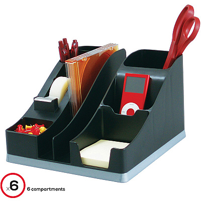 deflecto Silouettes All-in-One Caddy (DEF35172)