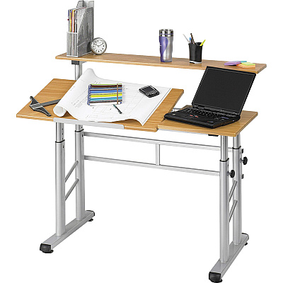 Safco Height-Adjustable Split Level Drafting Table (SAF3965MO)