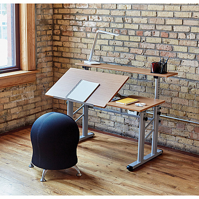 Safco Height-Adjustable Split Level Drafting Table (SAF3965MO)