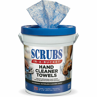 SCRUBS In-A-Bucket Hand Cleaner Towels (ITW42272CT)