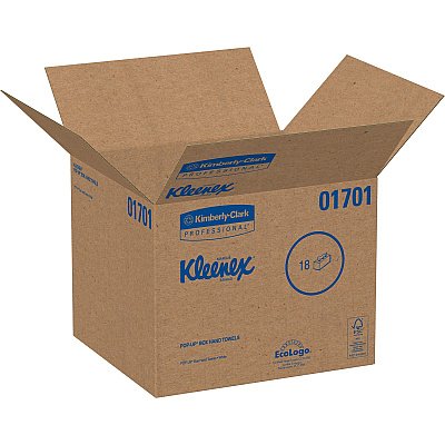 Kleenex Hand Towels with Premium Absorbency Pockets in a Pop-Up Box (KCC01701)
