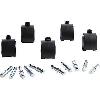 Master Caster Deluxe Duet Hooded Carpet Casters (MAS23622)