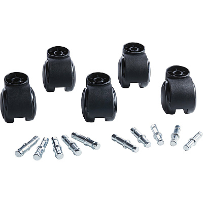 Master Caster Deluxe Futura Hooded Chair Mat Casters (MAS23620)