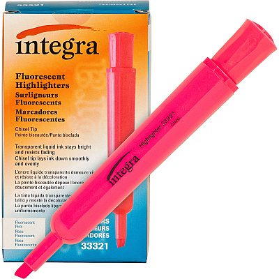 Integra Chisel Desk Liquid Highlighters (ITA33321)