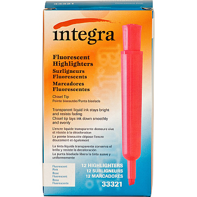 Integra Chisel Desk Liquid Highlighters (ITA33321)
