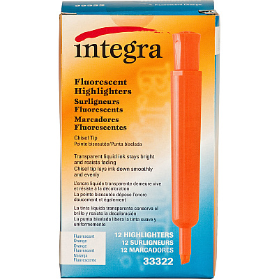 Integra Chisel Desk Liquid Highlighters (ITA33322)