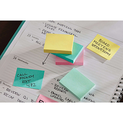 Post-it Notes Value Pack - Beachside Cafe Color Collection (MMM65324APVAD)