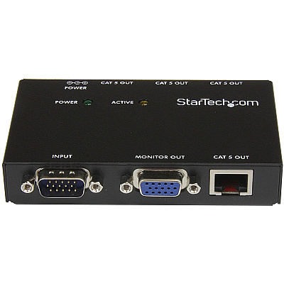 StarTech 4 Port Vga Video Extender Over Cat 5 (ST1214T)