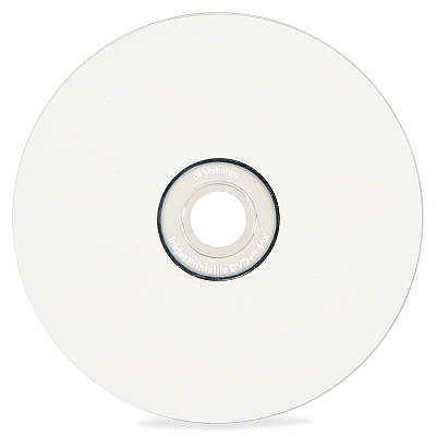 Verbatim DVD Recordable Media - DVD-R - 16x - 4.70 GB - 100 Pack - White (95153)