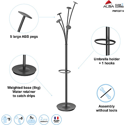 Alba Festival Coat Stand (ABAPMFESTN)