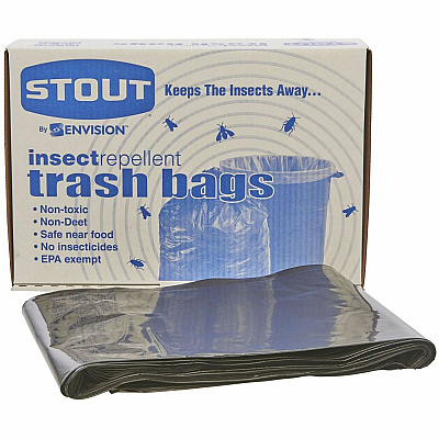 Stout by Envision by Envision by Envision Stout by Envision by Envision Insect Repellent Trash Bags (STOP3340K20)