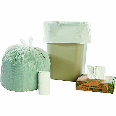 Stout by Envision by Envision by Envision Stout by Envision by Envision Controlled Life-Cycle Plastic Trash Bags (STOG2430W70)