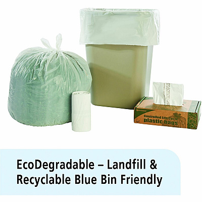 Stout by Envision by Envision by Envision Stout by Envision by Envision Controlled Life-Cycle Plastic Trash Bags (STOG2430W70)