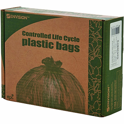 Stout by Envision by Envision by Envision Stout by Envision by Envision Controlled Life-Cycle Plastic Trash Bags (STOG2430W70)